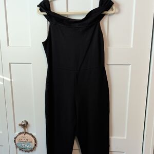 Roller Coaster Elegant Black Jumpsuit